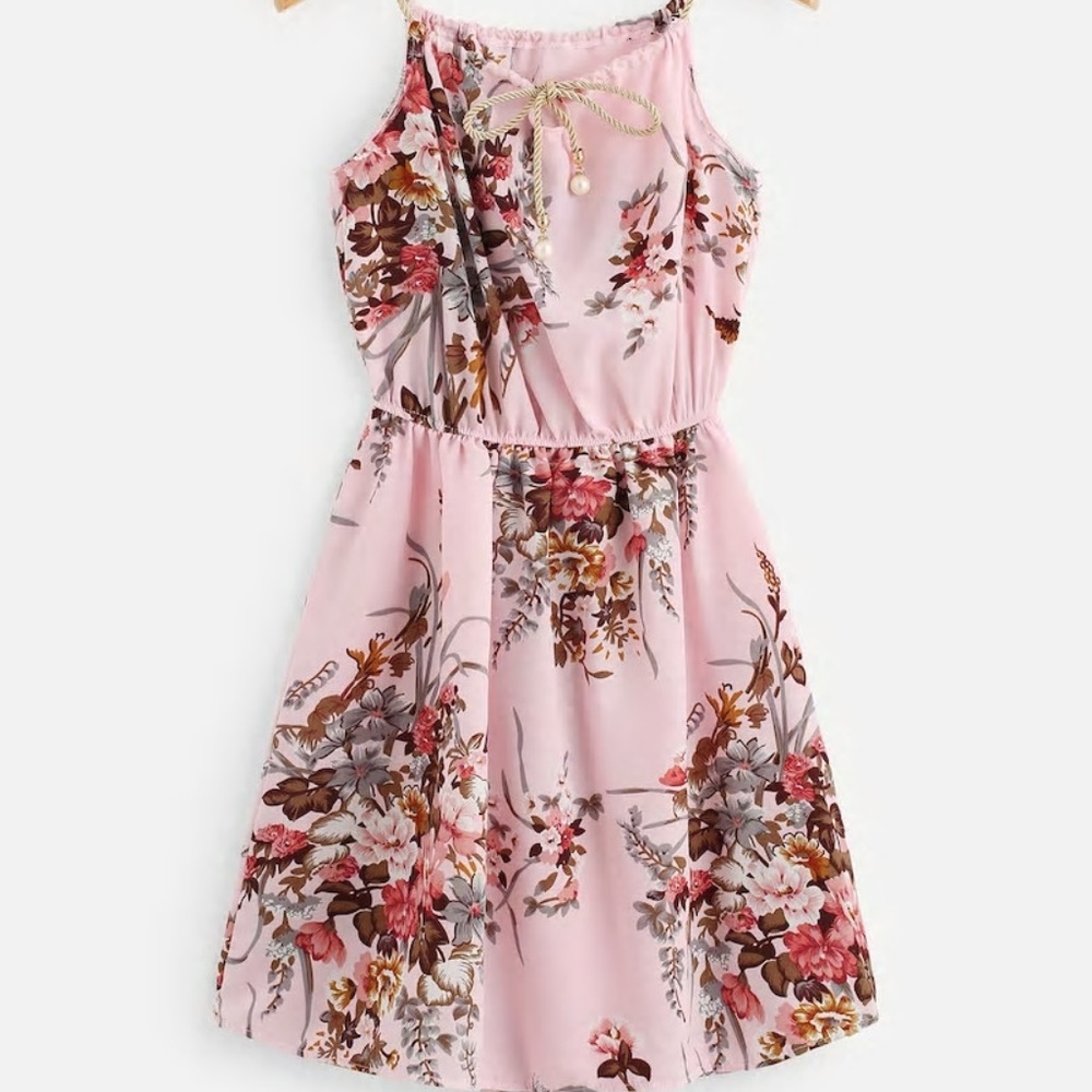 FLORAL PRINT CAMI DRESS